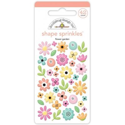 Doodlebug Design Butterfly Kisses - Flower Garden